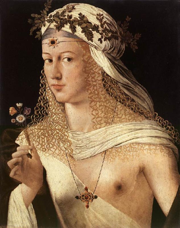 BARTOLOMEO VENETO Portrait of a Woman  kki